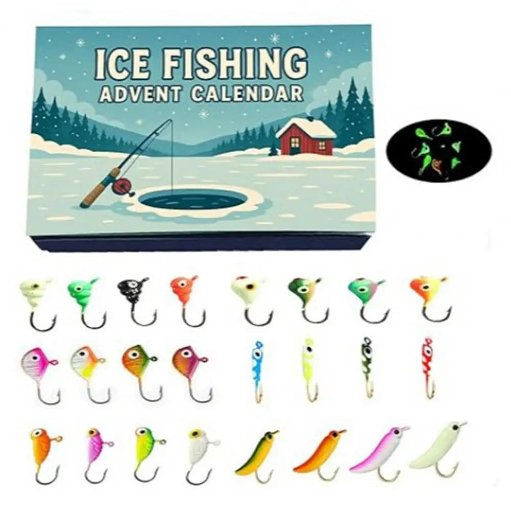 Kalendarz adwentowy | 24 dni | podlodowy