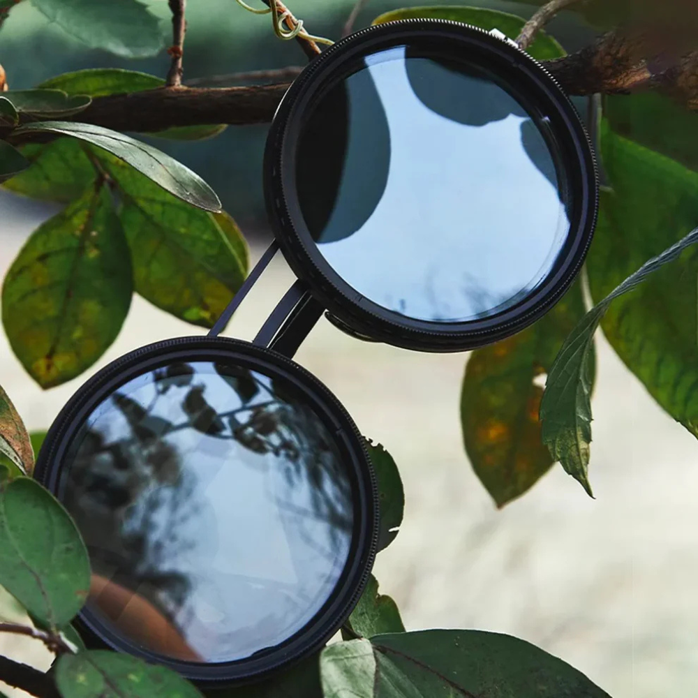 Crimson™ | Adjustable Black Sunglasses