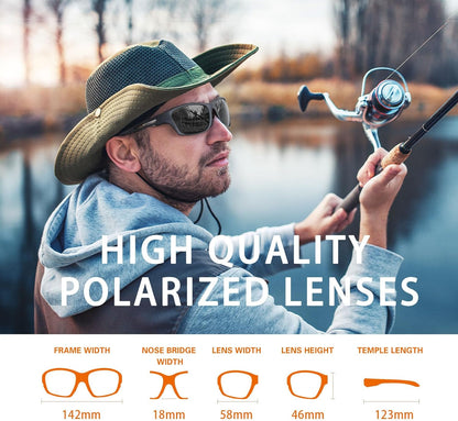 Suoso - Polarized Sports Sunglasses