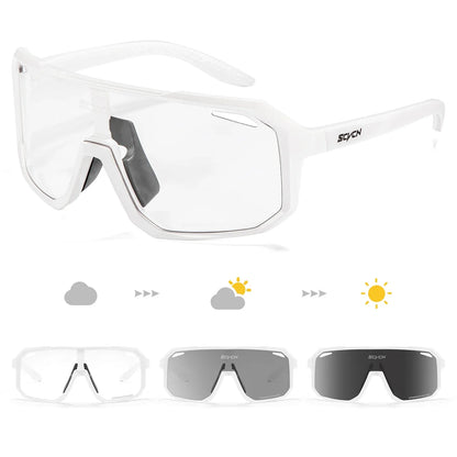 Ash™ | Photochromic Cycling Sunglasses UV400 Sport Glasses