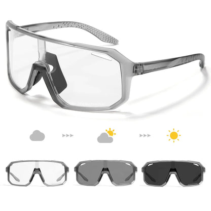 Ash™ | Photochromic Cycling Sunglasses UV400 Sport Glasses