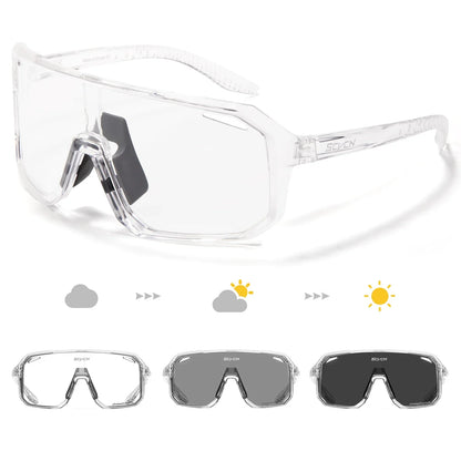 Ash™ | Photochromic Cycling Sunglasses UV400 Sport Glasses