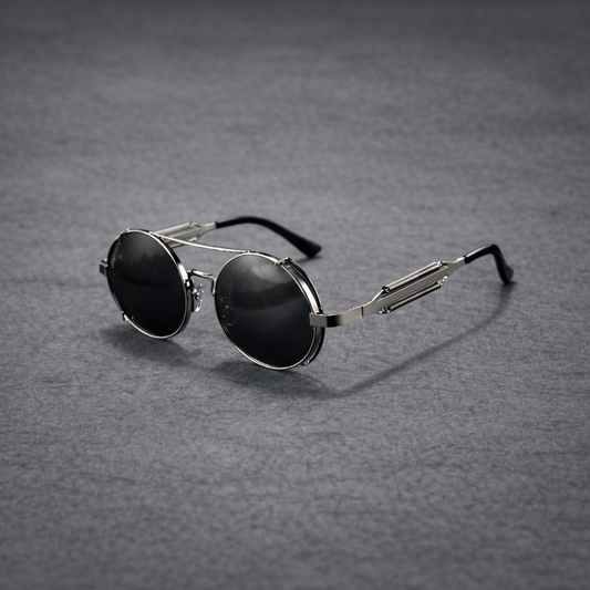 Agent™ | Steampunk Polarized Metal Sunglasses