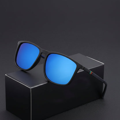 Rain™ | Classic Square Men’s Eyeglasses Lightweight Black Frame