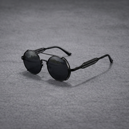 Loonie™ | Polarized Round Metal Sunglasses